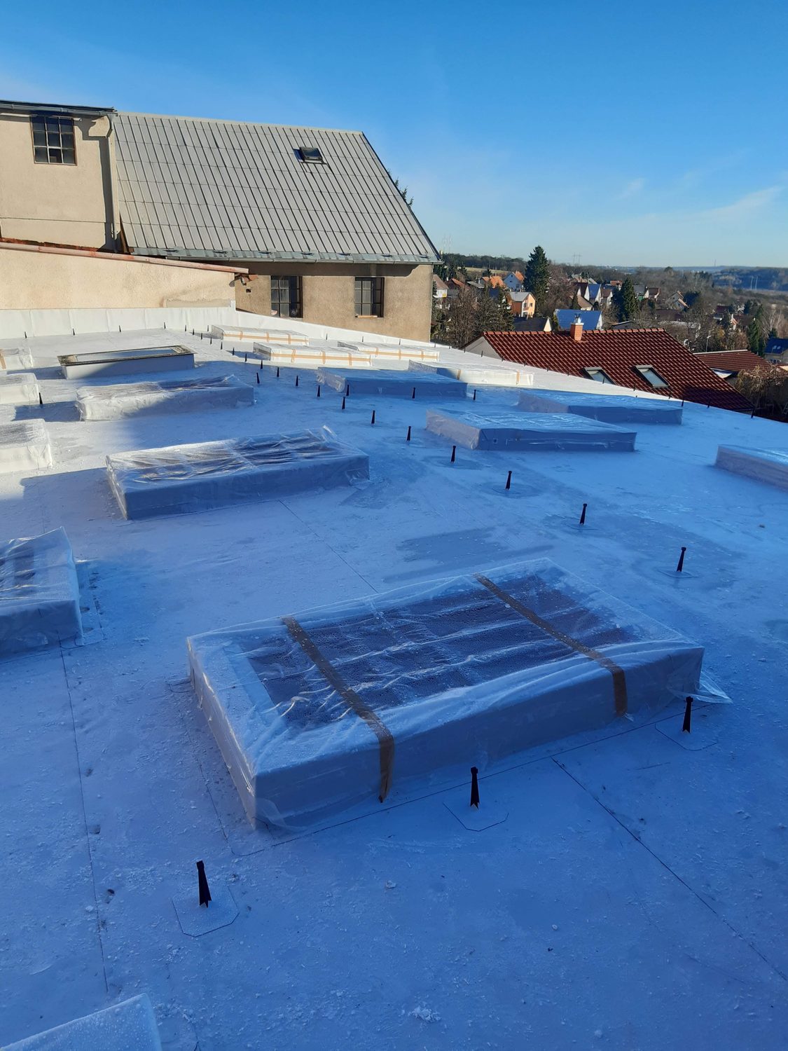 Zastřešení nové prodejny kovomatu v Novém Strašecí - Nové Strašecí - 2