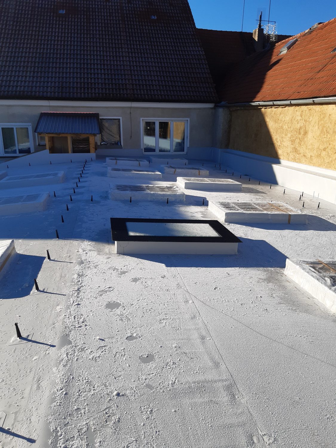 Zastřešení nové prodejny kovomatu v Novém Strašecí - Nové Strašecí - 4