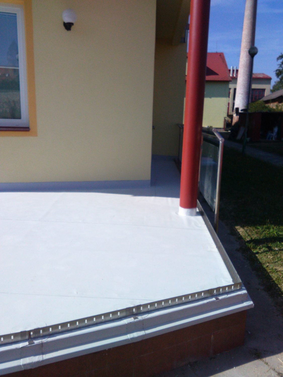 Izolace terasy pod dlažbu do terčů - Dačice - 3