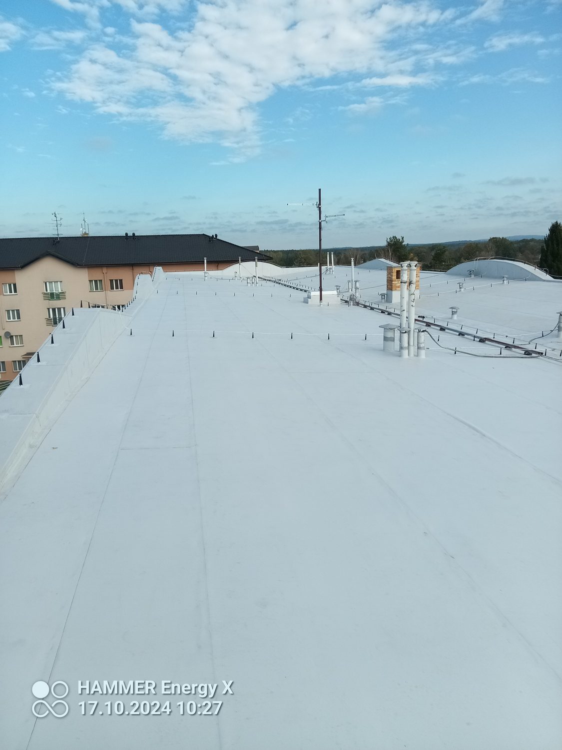 Rekonstrukce střechy bytového domu - Suchdol nad Lužnicí - 5
