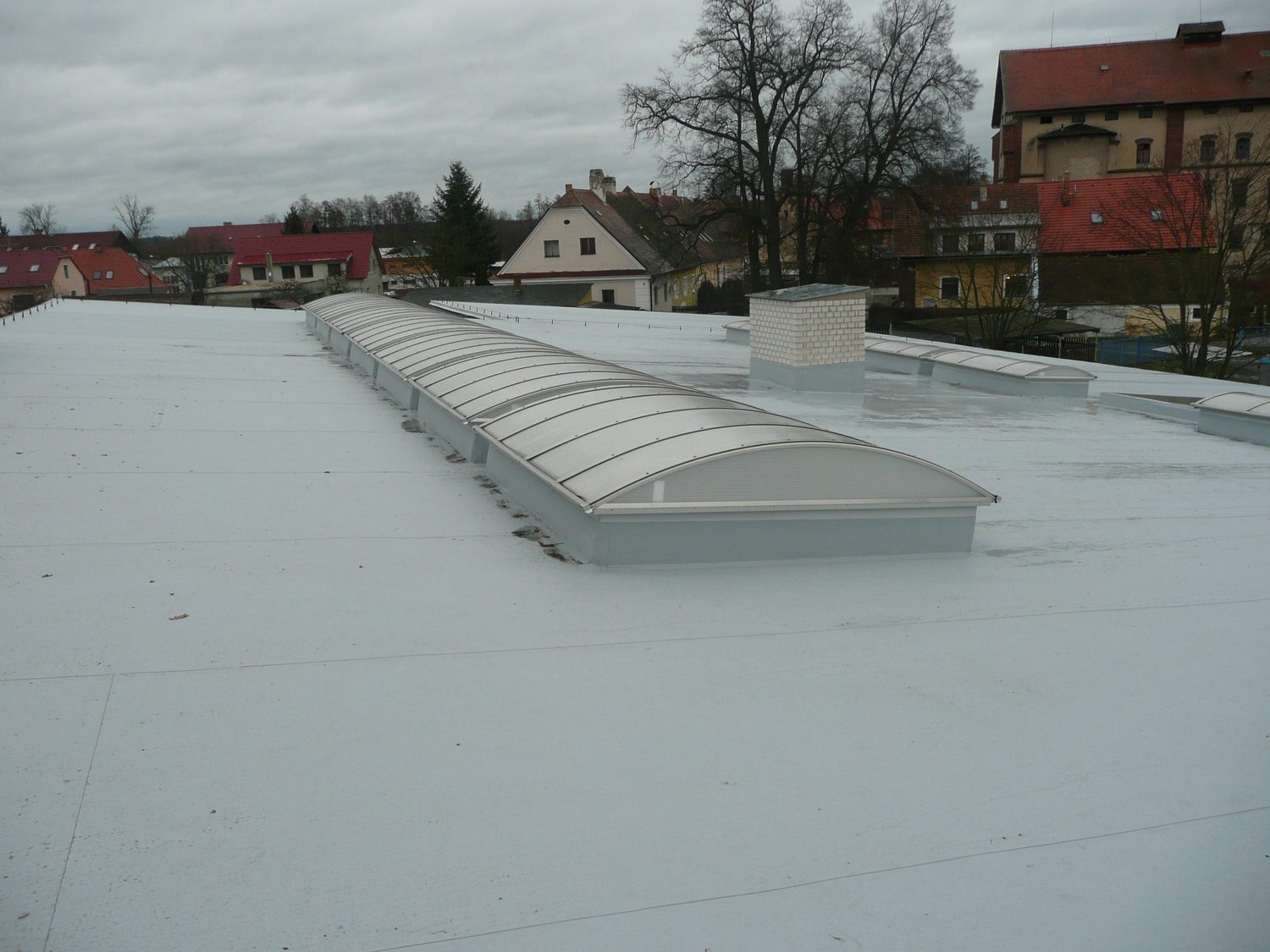 Oprava střechy pilnice - Třeboň - 3